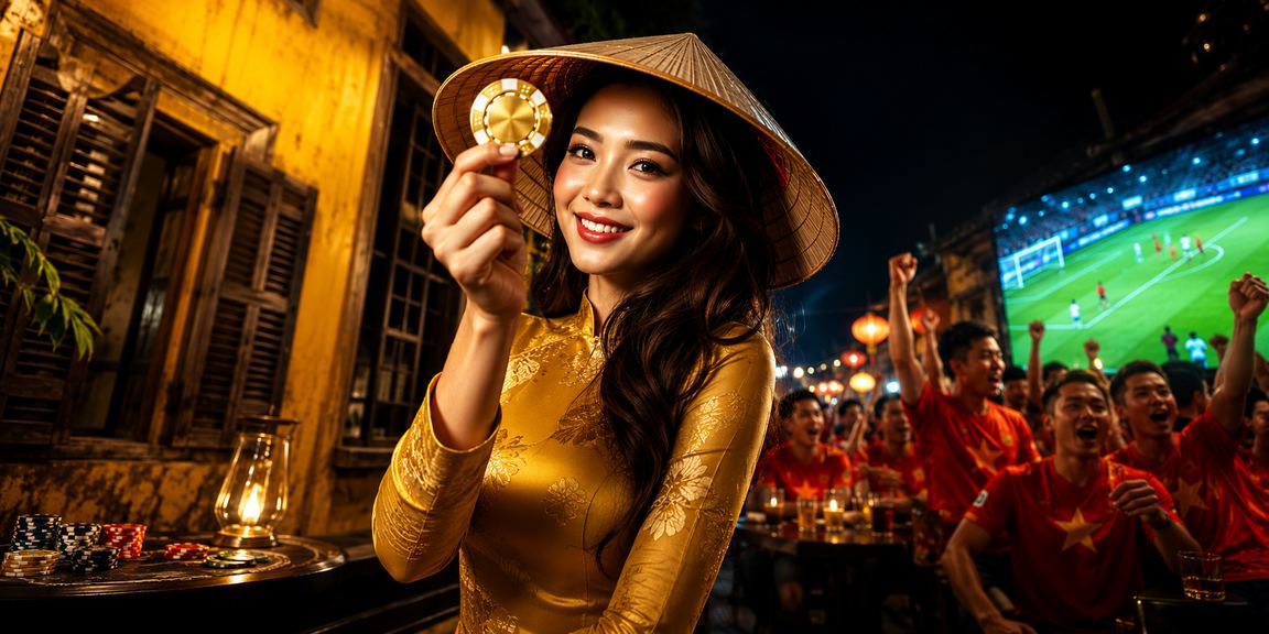 Phong cảnh Hội An với nón lá truyền thống